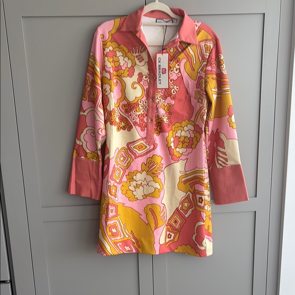 CK Bradley ivy dress whirlwind marigold Dress NWT size L